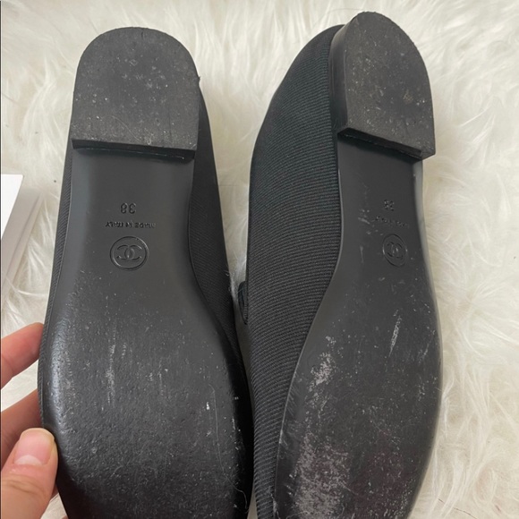 Chanel cloth loafers - Picture 2 of 3